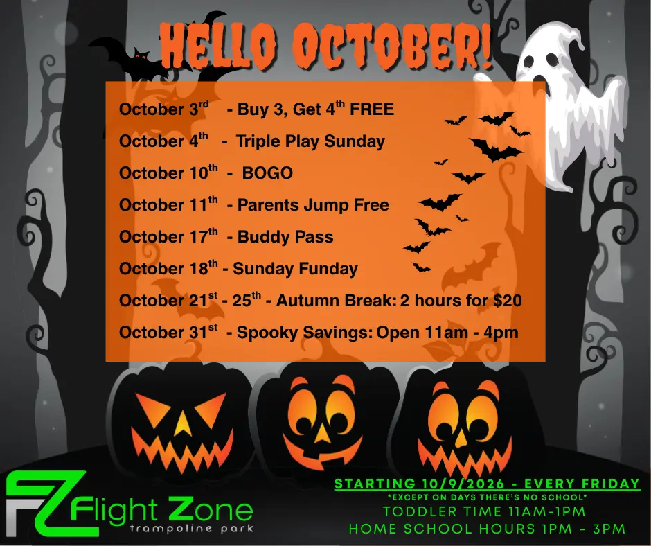 October 2026 Specials